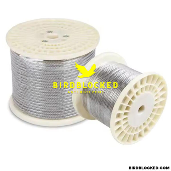 สลิงกาวาไนซ์หุ้มปลอก พีวีซี PVC coated wire rope